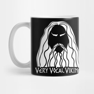 VVV Woodcut Face Mug